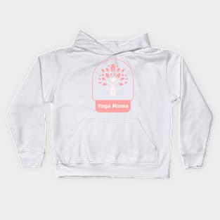 Yoga Mama Kids Hoodie